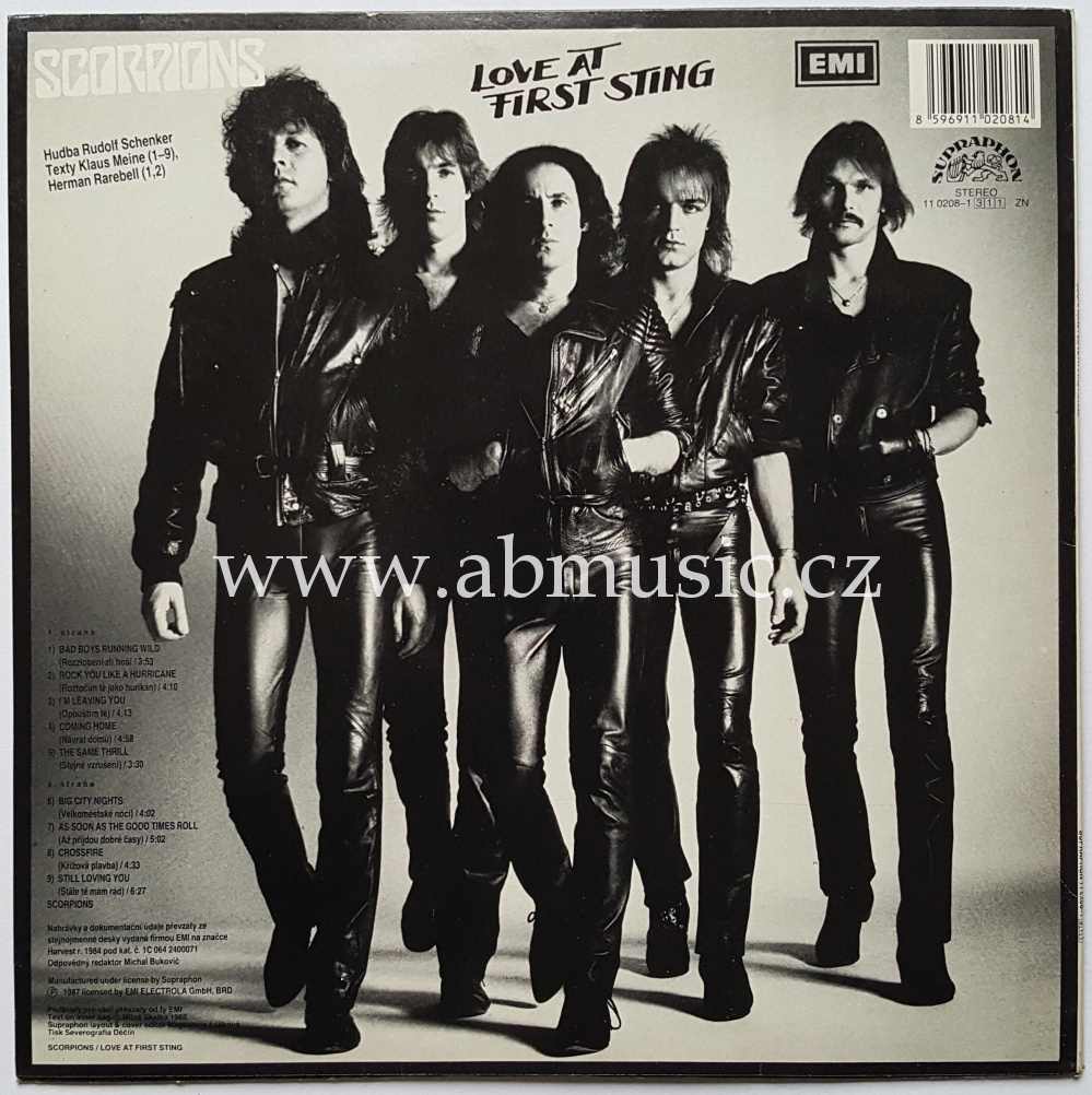 LP SCORPIONS - Love At First Sting - LP deska / Vinyl