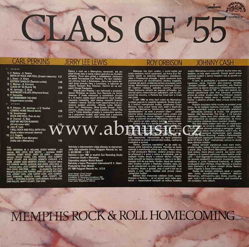 LP Class of' 55 - Carl Perkins , Johnny Cash , Roy Orbison , Jerry Lee Lewis ..