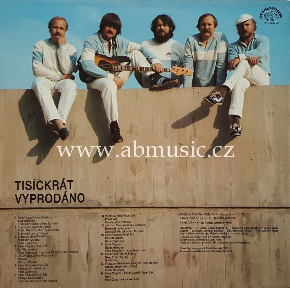 LP Přátelská setkání - Rottrová , Zagorová , Goldie Ens , K. Gott