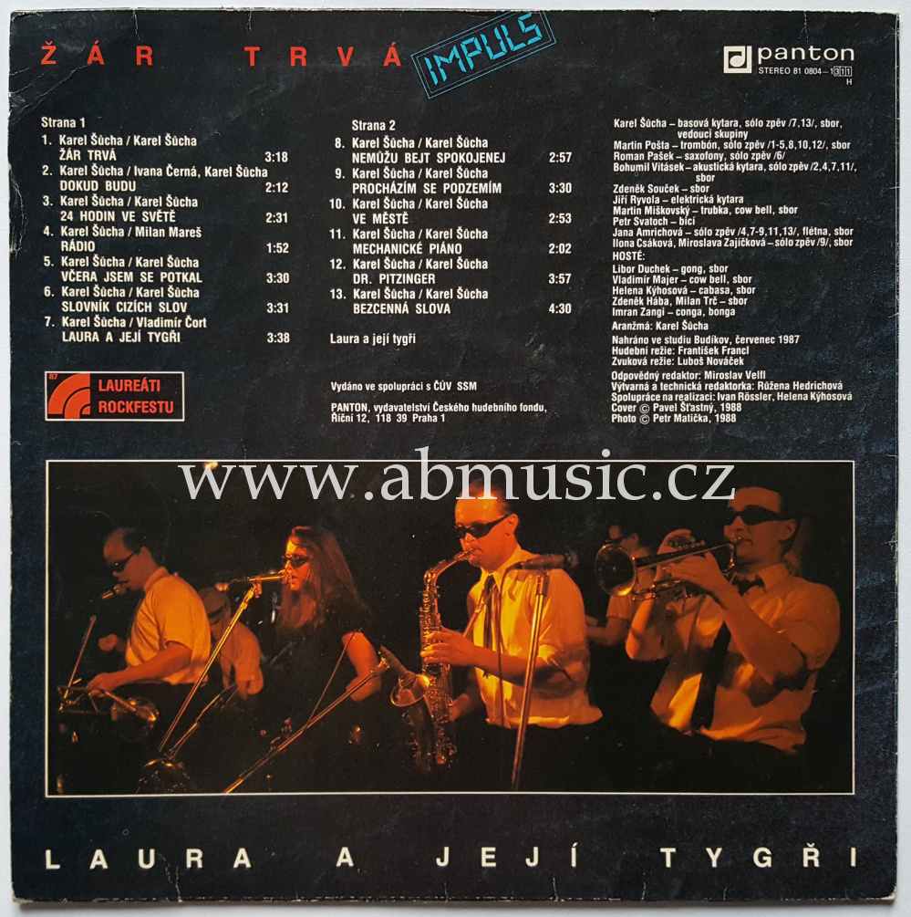 LP Laura a její tygři - Žár trvá
