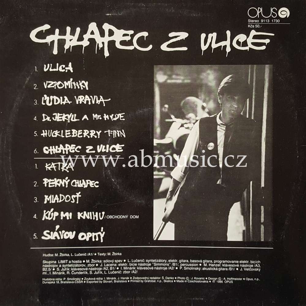 LP Miro Žbirka - Chlapec z ulice