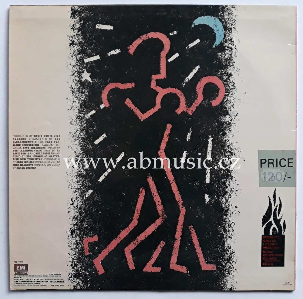 LP DAVID BOWIE - Leťs dance Vinyl