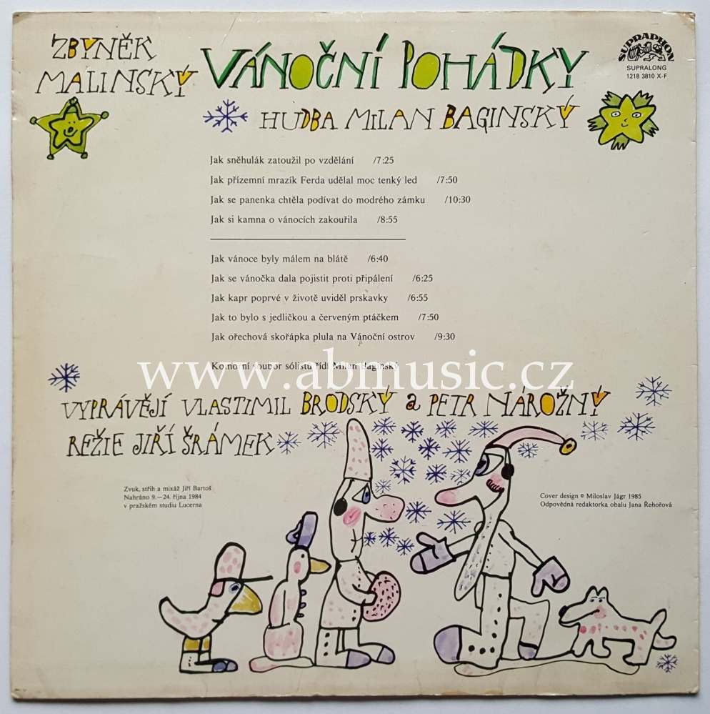 LP Zbyněk Malinský - Vánoční pohádky