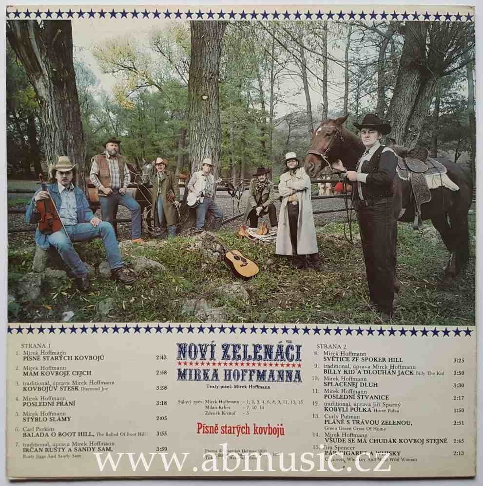 LP Noví Zelenáči Mirka Hoffmanna - Písně starých kovbojů