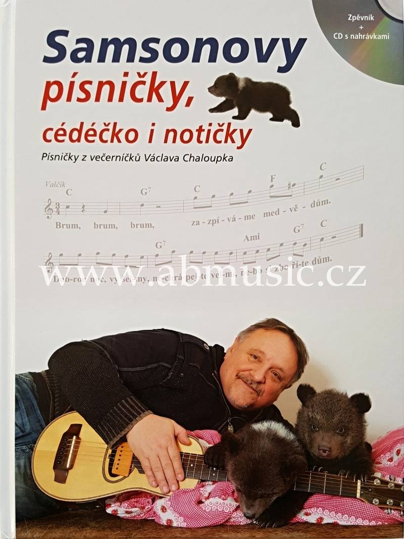 JAROSLAV SAMSON LENK - Samsonovy písničky, cédéčko i notičky - Zpěvník + CD