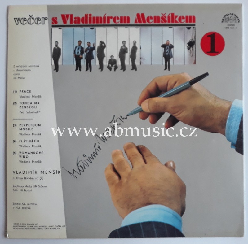LP Vladimír Menšík - Večer s Vladimírem Menšíkem 1