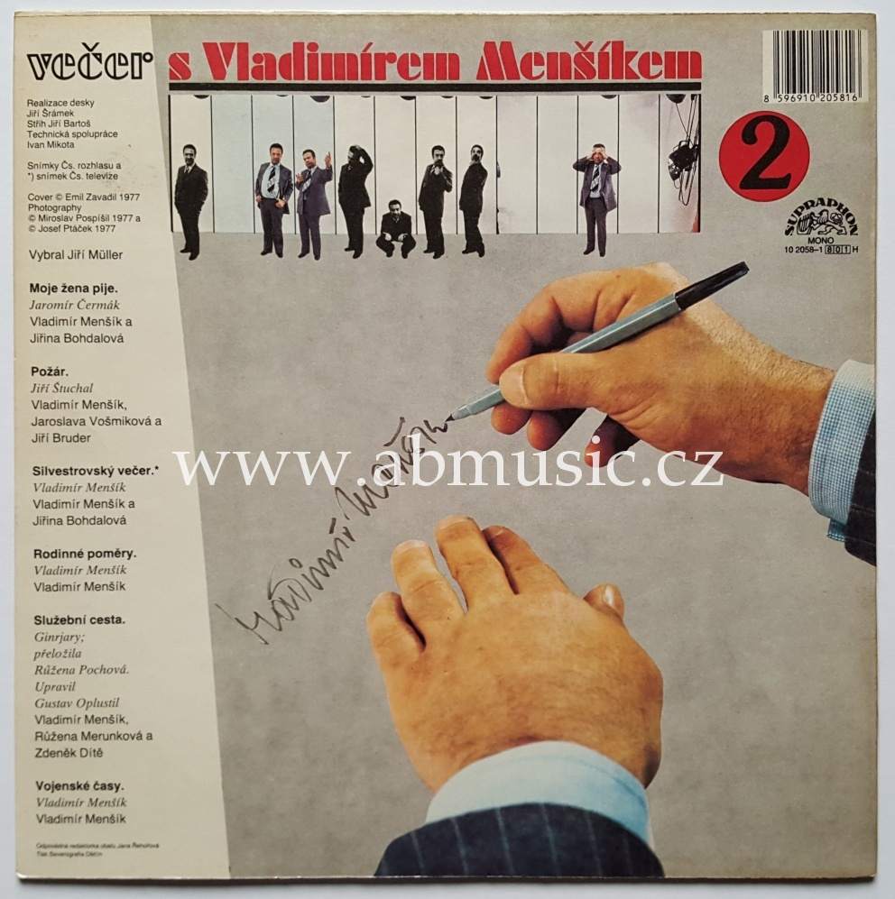 LP Vladimír Menšík - Večer s Vladimírem Menšíkem 2.