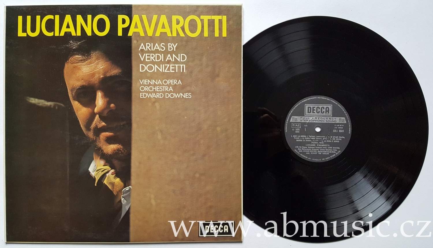 LP Luciano Pavarotti - Arias By Verdi And Donizetti