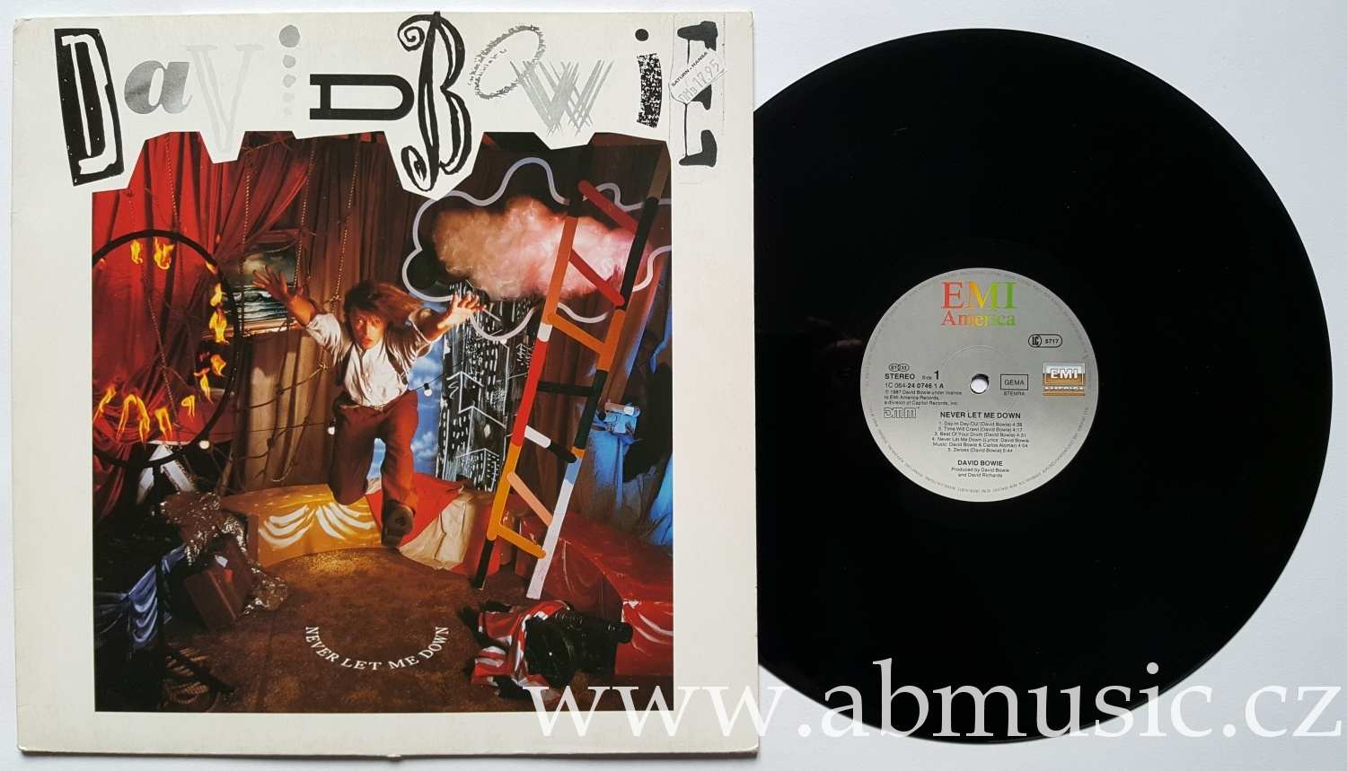 LP DAVID BOWIE - Never Let Me Down LP deska / Vinyl