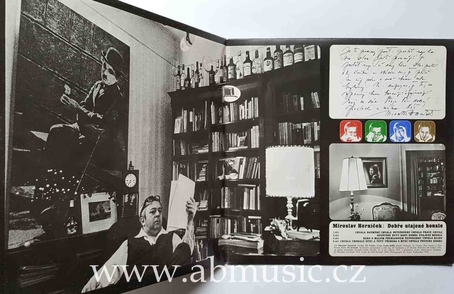 2LP Miroslav Horníček - Dobře utajené housle