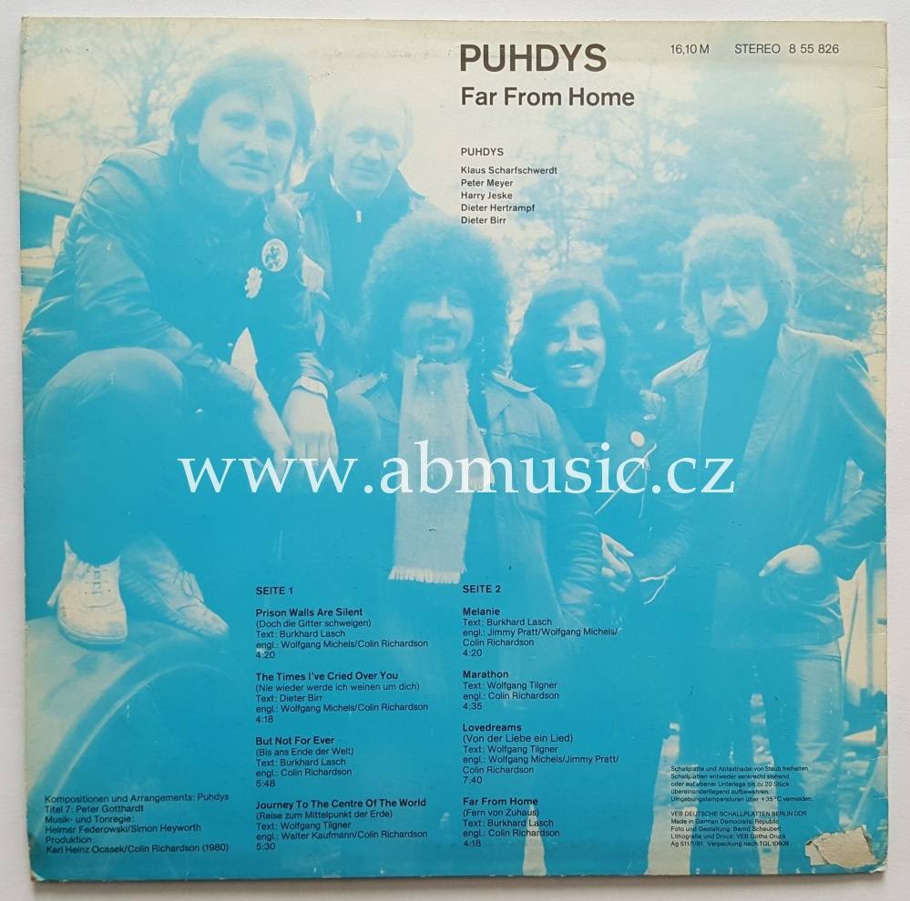 LP Puhdys - Far from home