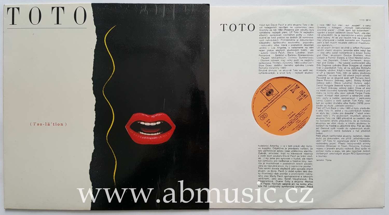 LP Toto - Isolation