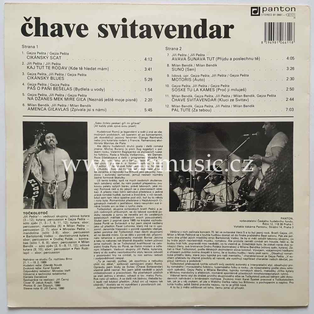 LP Točkolotoč - Čhave Svitavendar