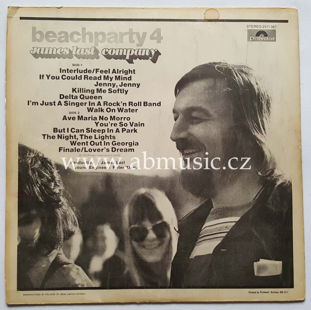 LP Beach Party 4 James Last Company