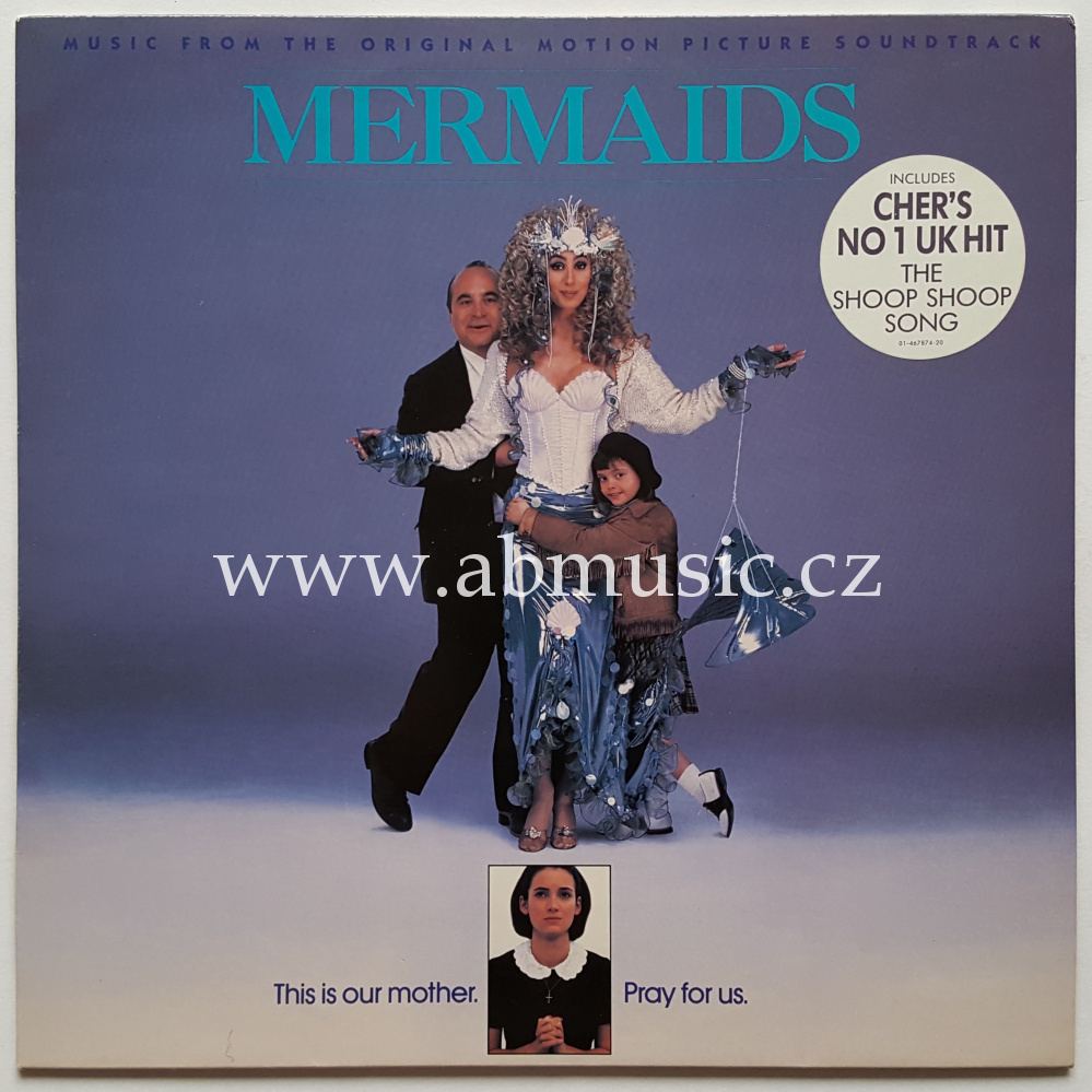 LP CHER - MERMAIDS Music From The Original Soundtrack 1990