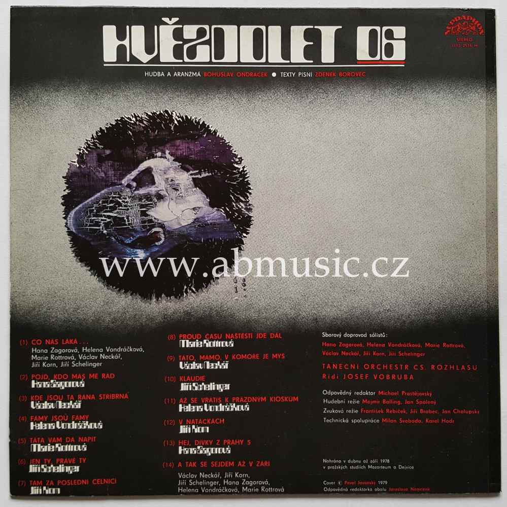 LP HVĚZDOLET 06 - Schelinger , Rottrová, Korn ...