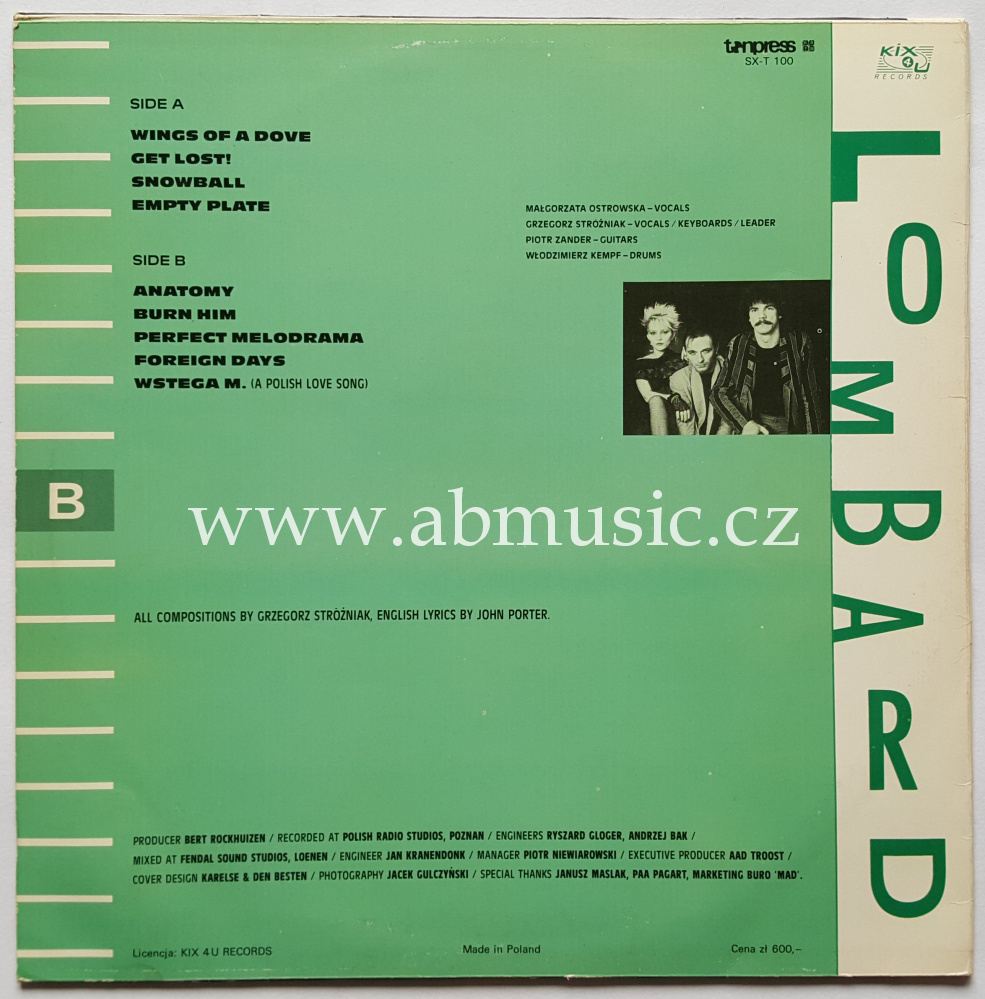 LP Lombard - Wings Of A Dove