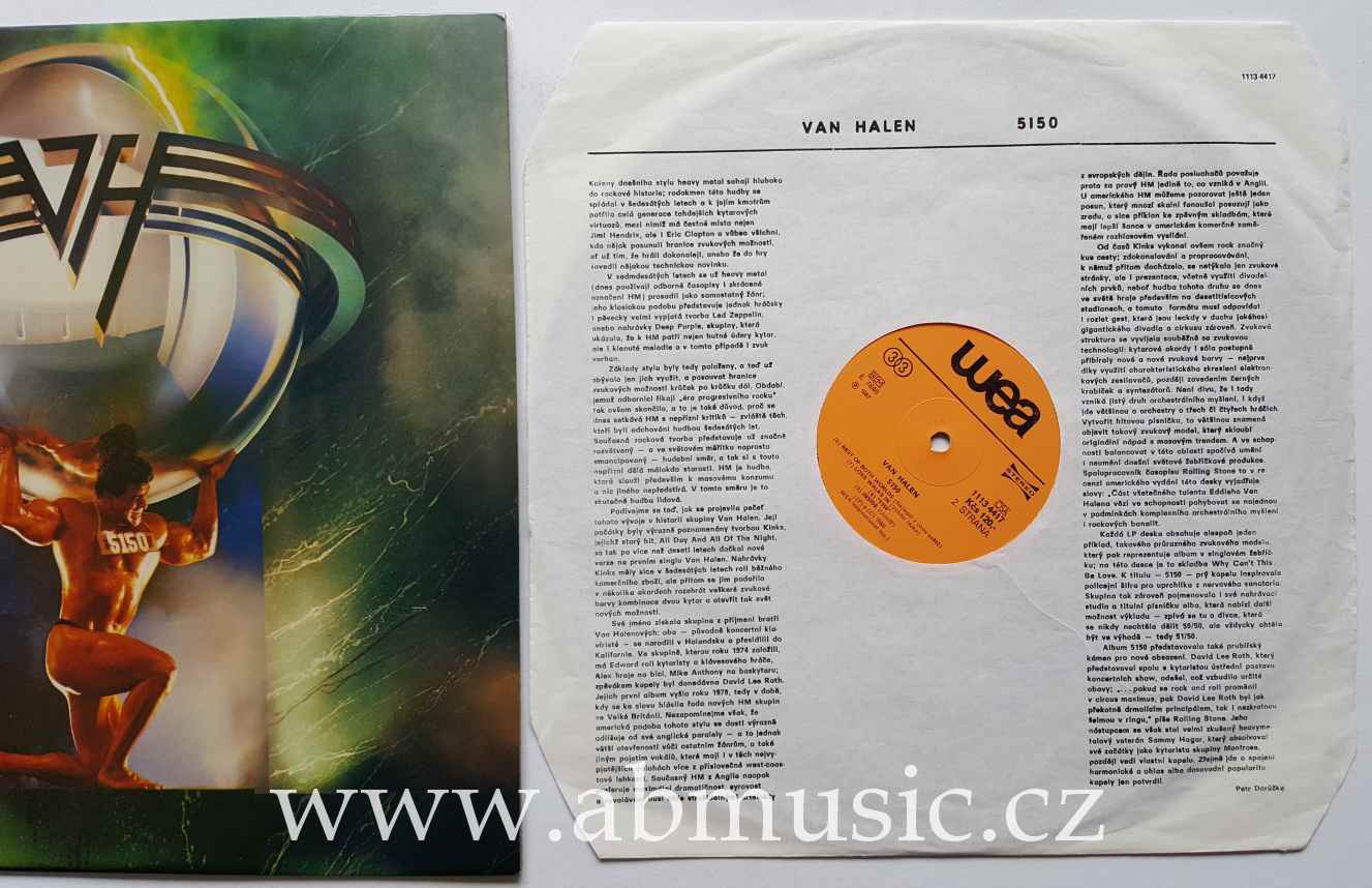 LP VAN HALEN - 5150