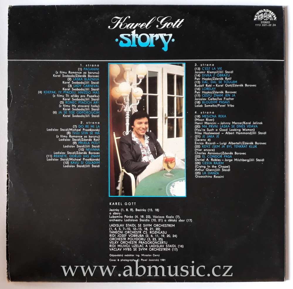 2 LP Karel Gott - STORY 1 Lady Carneval a další