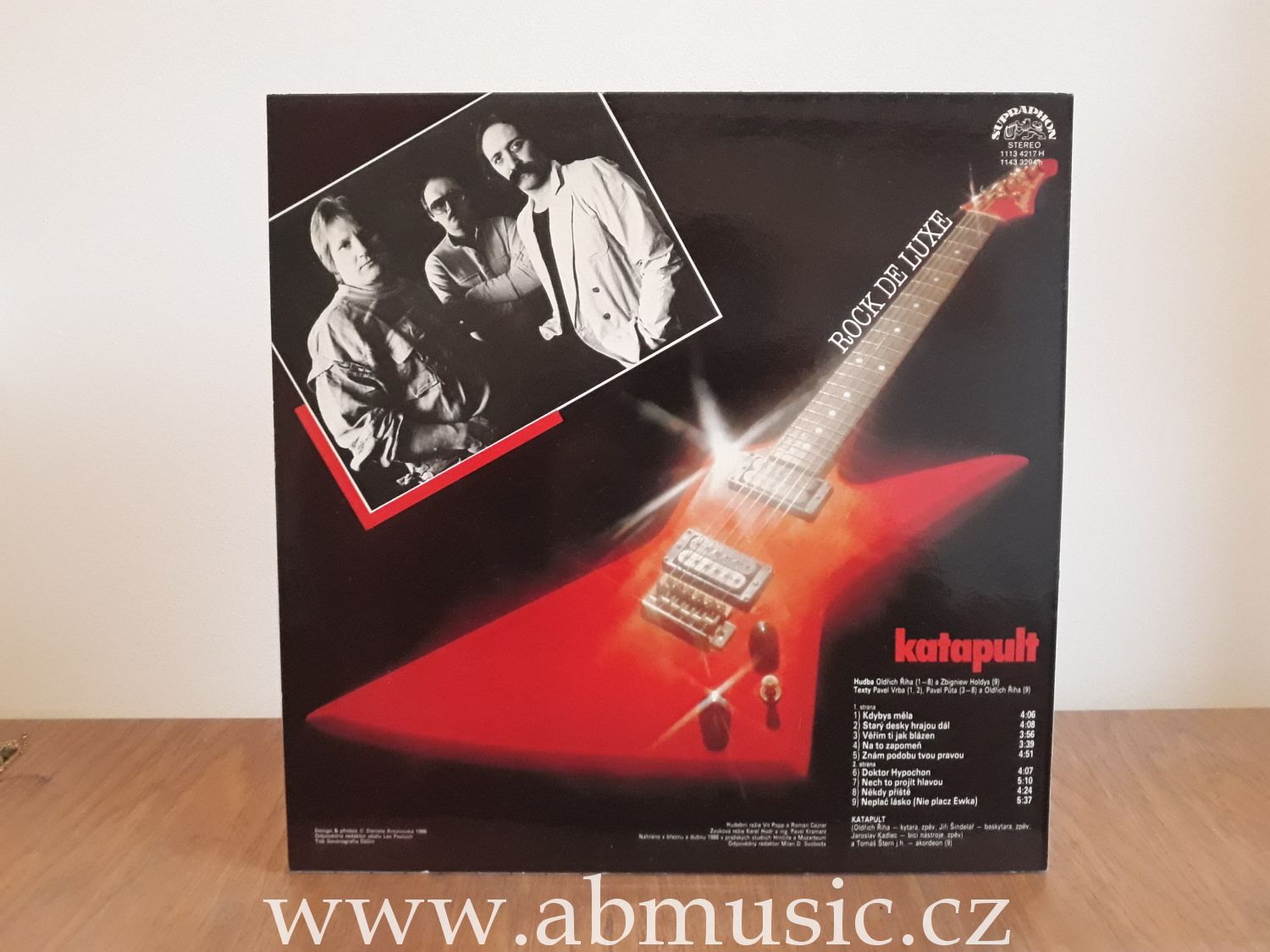 LP KATAPULT - ROCK DE LUXE + SP originál komplet
