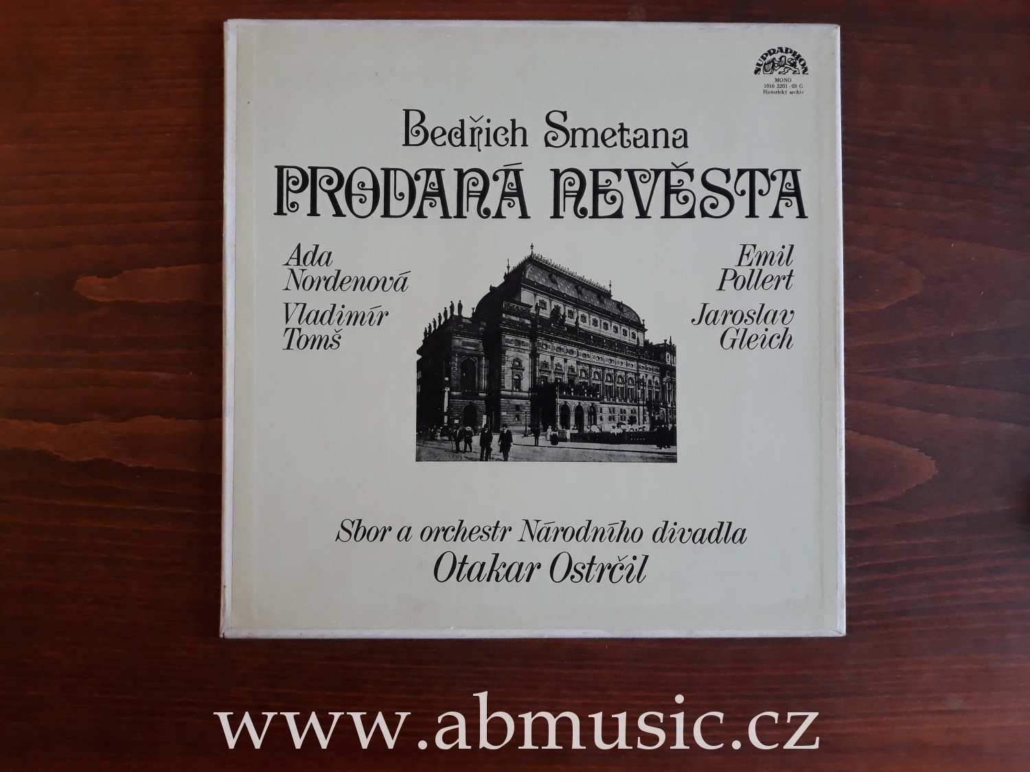 LP Bedřich Smetana - PRODANÁ NEVĚSTA 3LP BOX / 3 Vinyl