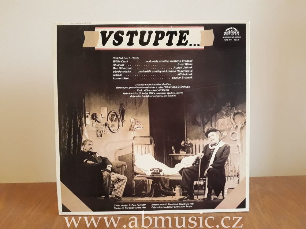 2 LP Neil Simon - Vstupte... Vlastimil Brodský , Josef Bláha