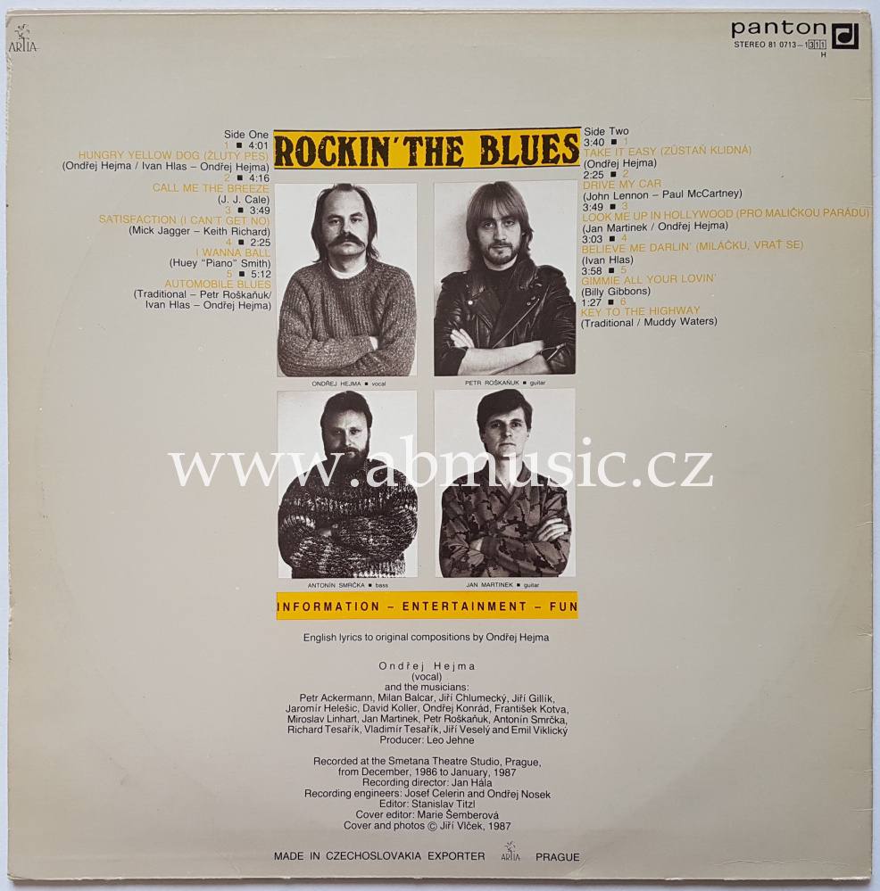 LP Ondřej Hejma - Rockin' The Blues