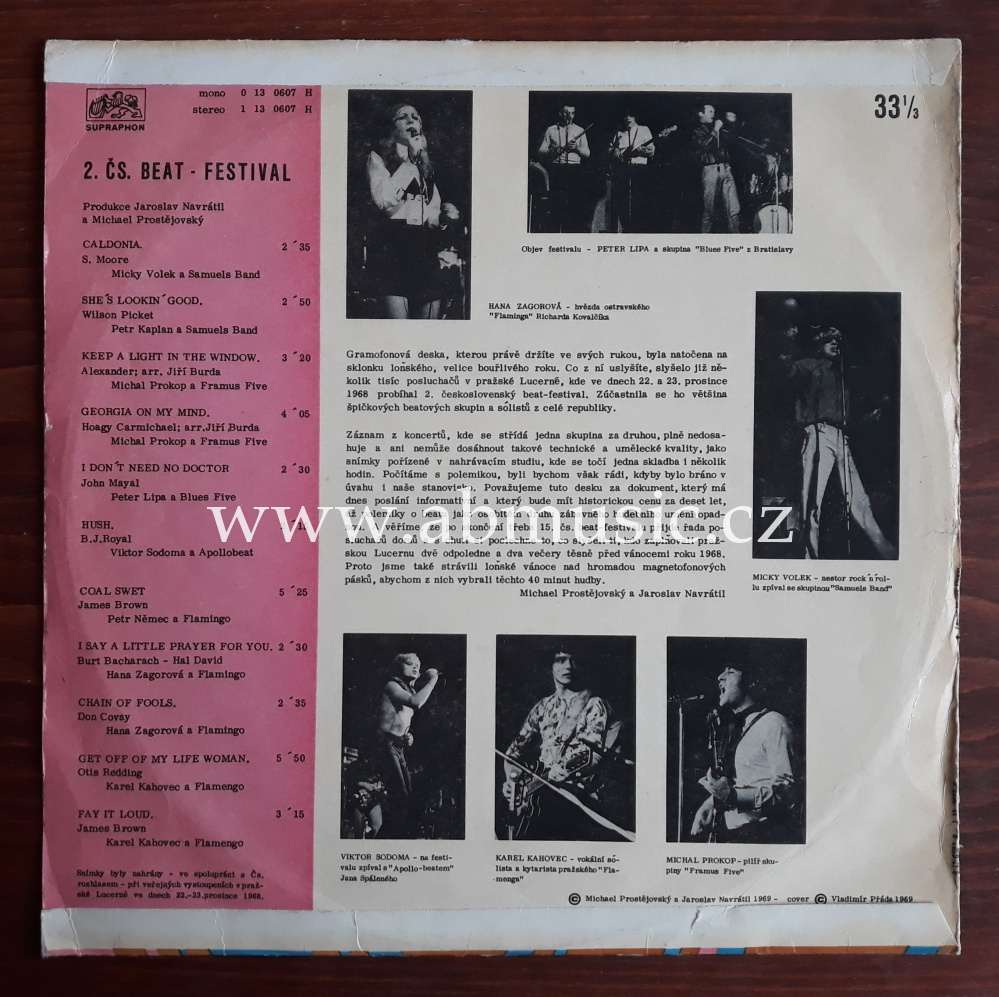 LP 2. Československý Beat-Festival