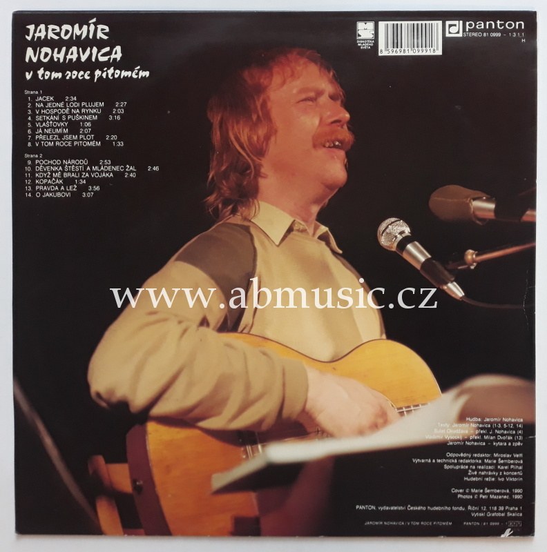 LP Jaromír Nohavica - V tom roce pitomém