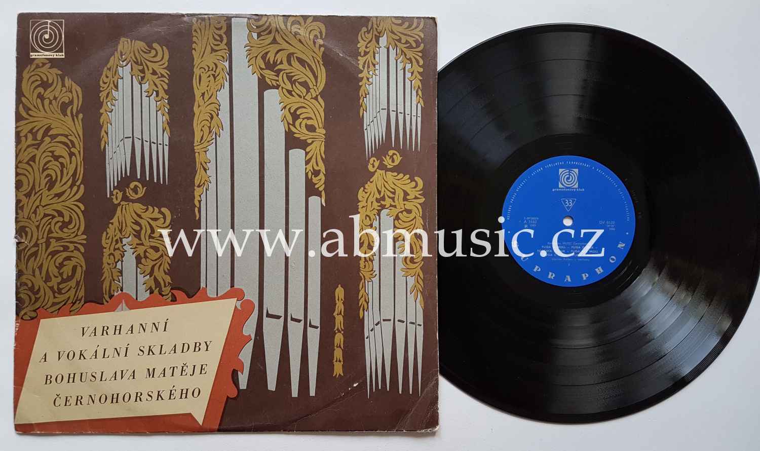 LP Varhanní a vokální skladby Bohuslava Matěje Černohorského