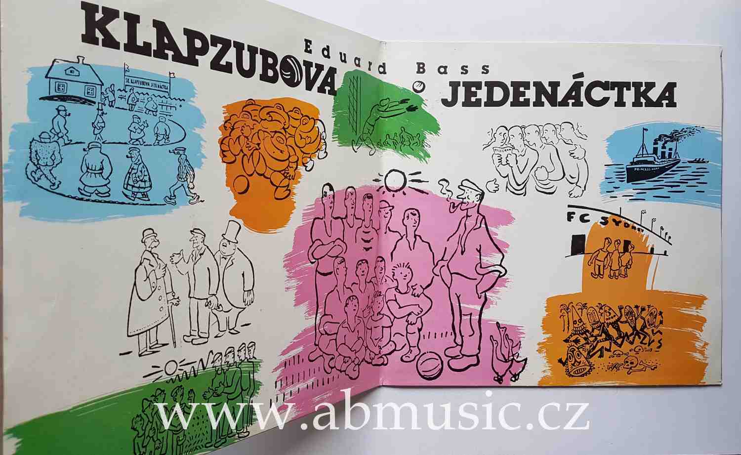 2 LP Eduard Bass - Klapzubova Jedenáctka