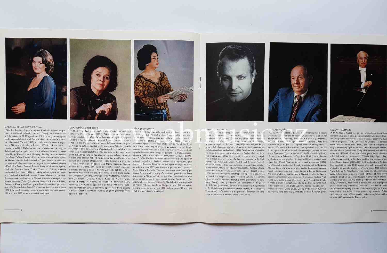 3 LP Antonín Dvořák - RUSALKA 