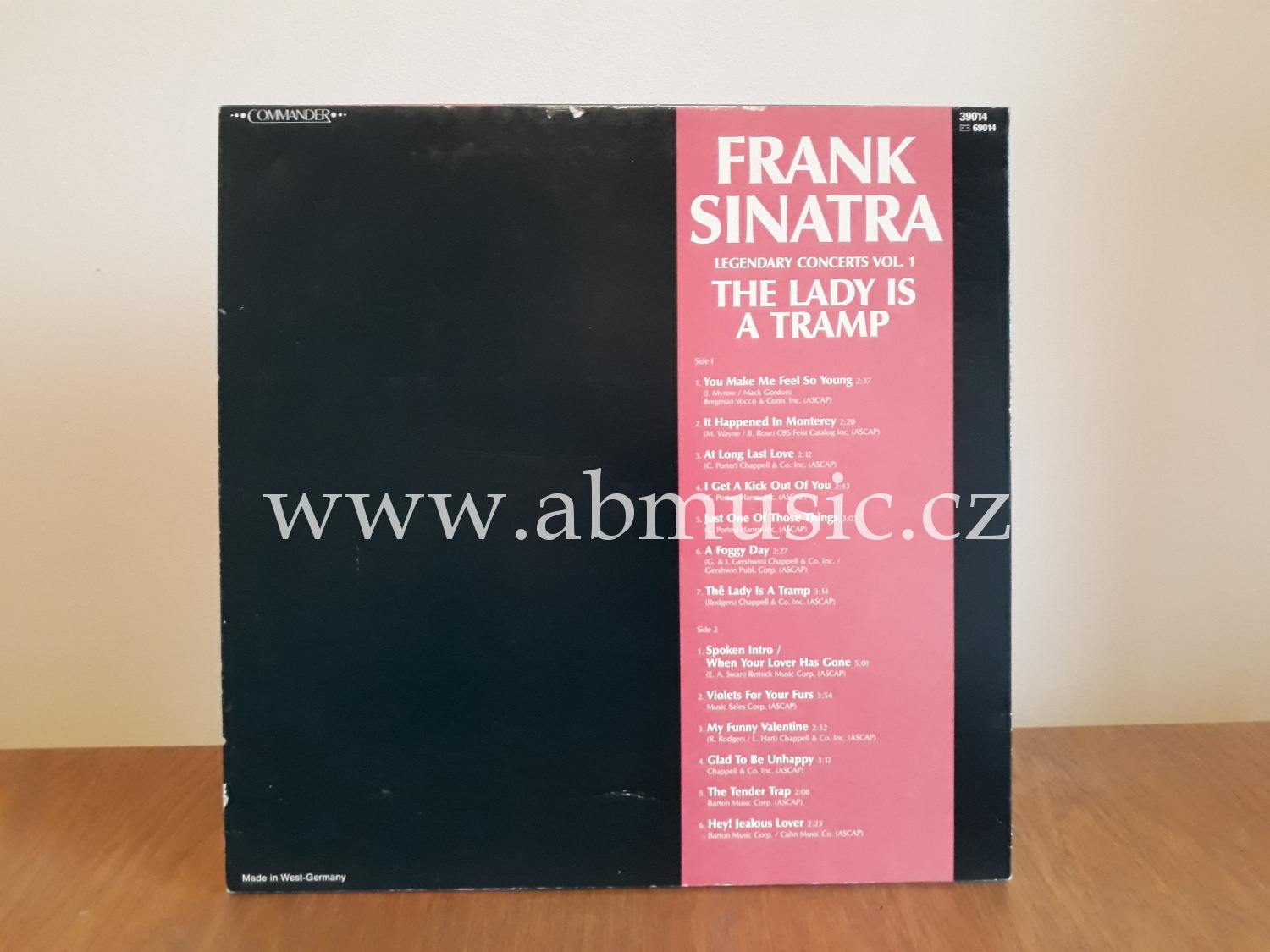 LP Frank Sinatra - The Lady Is A Tramp