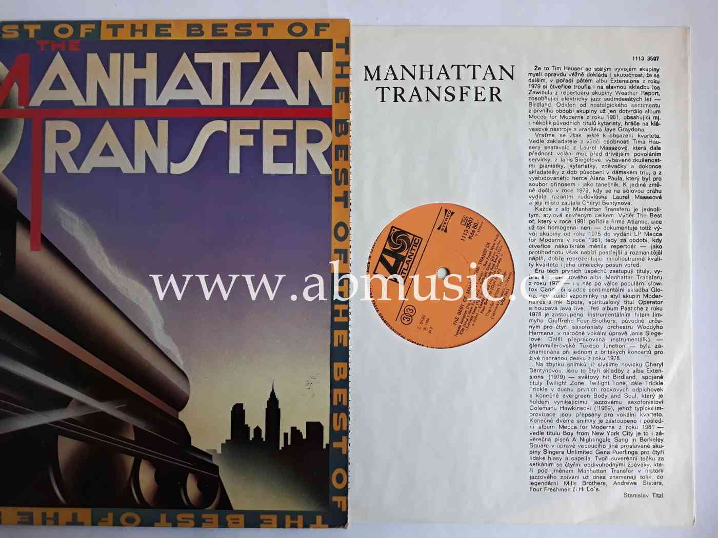 LP Manhattan Transfer - The Best Of