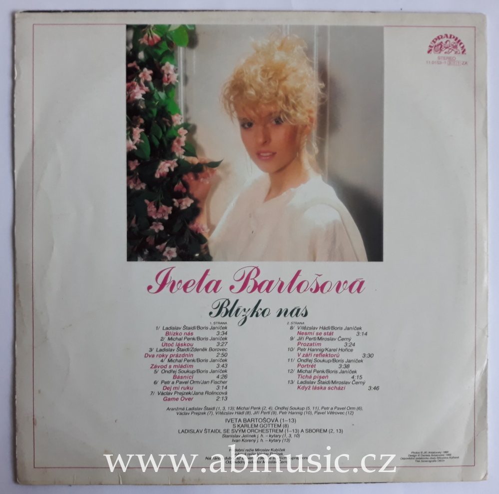 LP Iveta Bartošová - Blízko nás