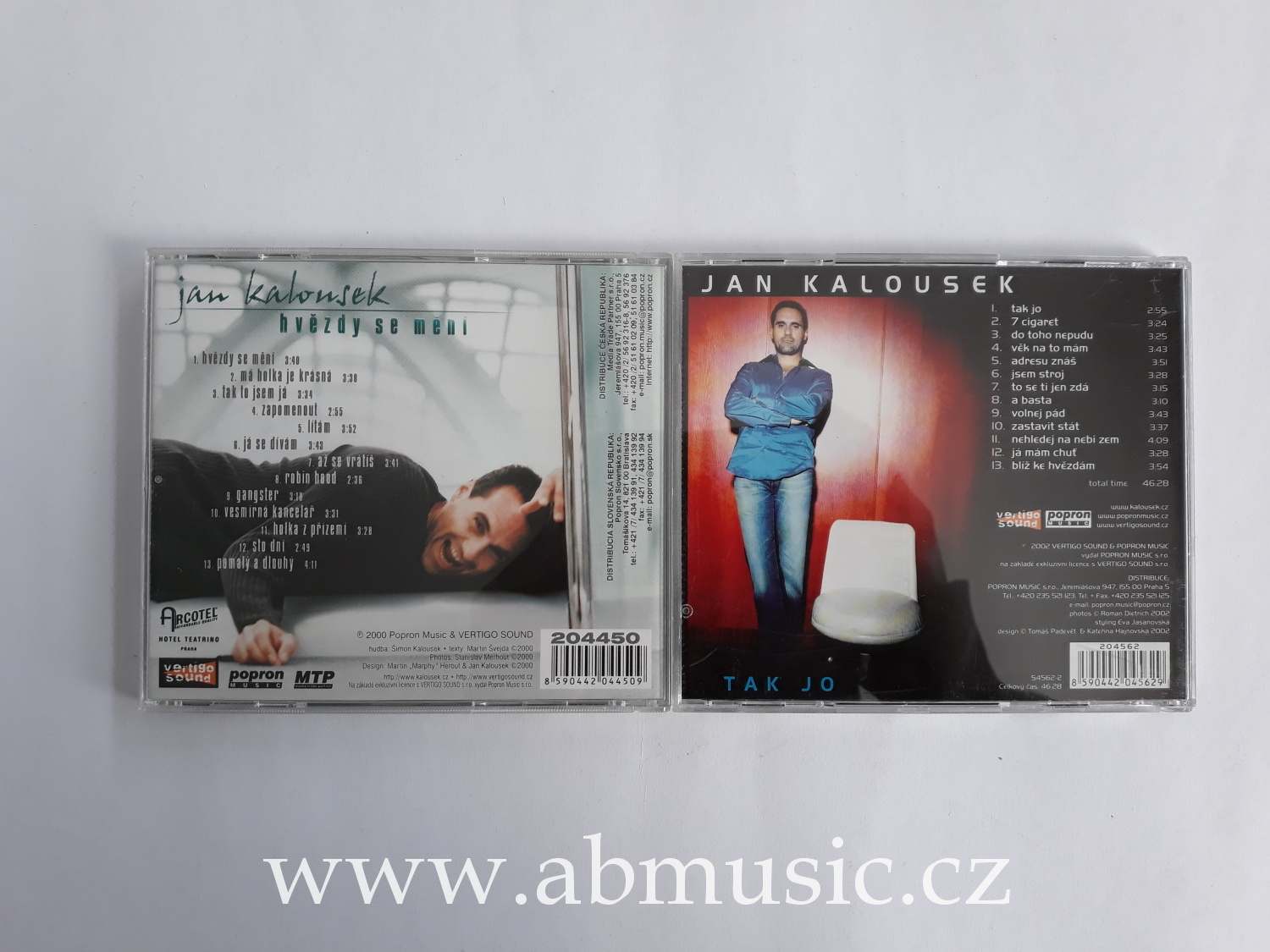 2 CD Jan Kalousek - Hvězdy se mění + Tak jo ,
