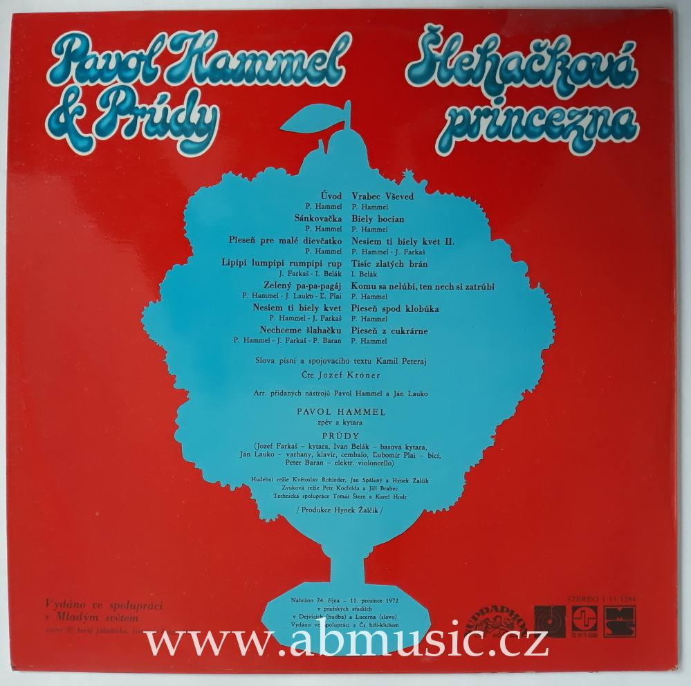 LP PAVOL HAMMEL - Šlehačková princezna