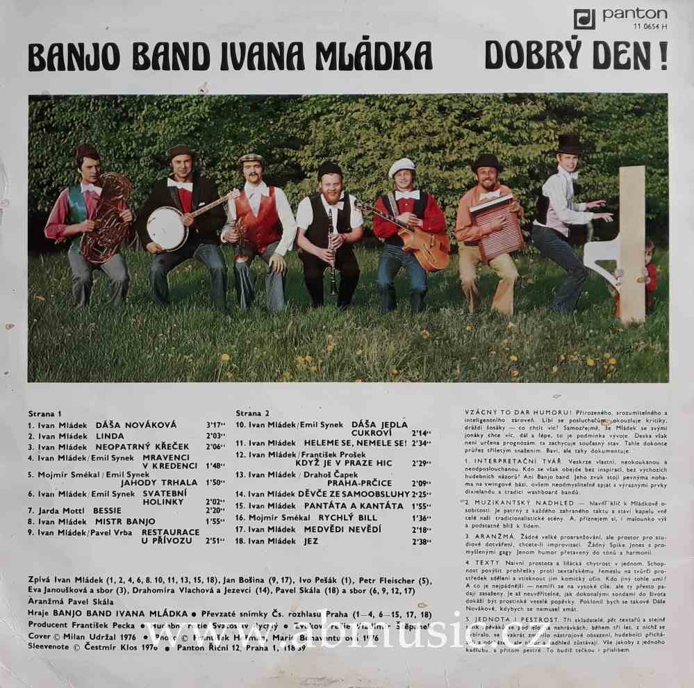 LP Banjo band Ivana Mládka - Dobrý den !