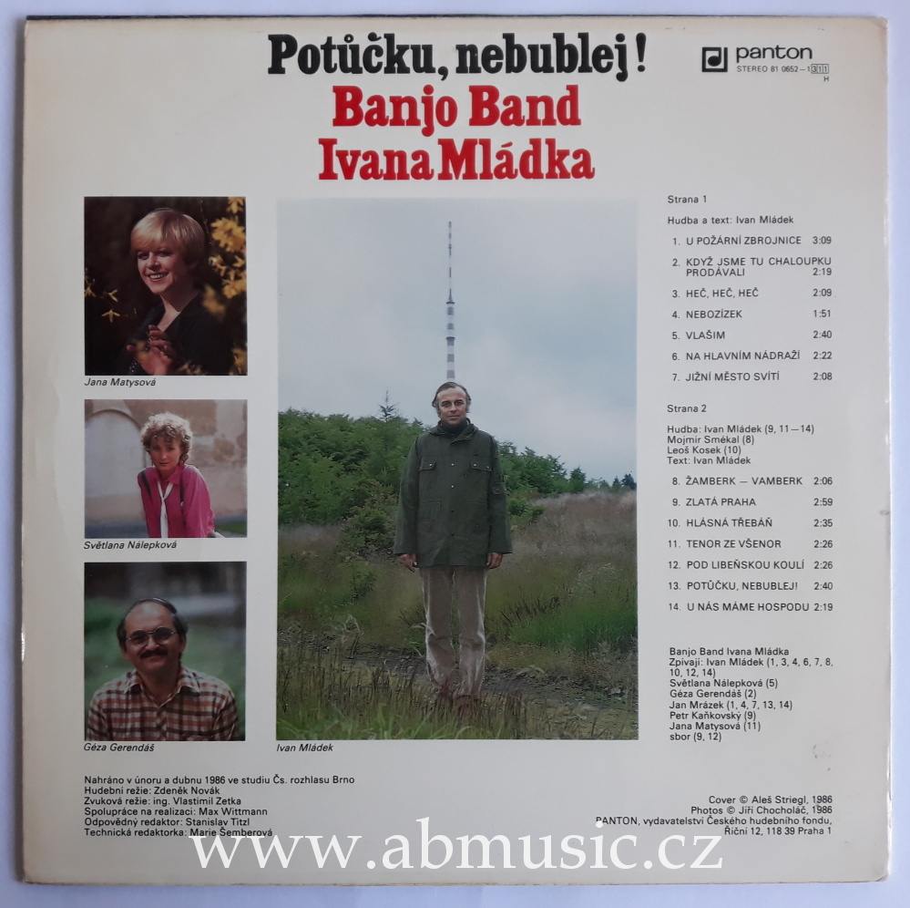 LP Banjo band Ivana Mládka - Potůčku , nebublej !