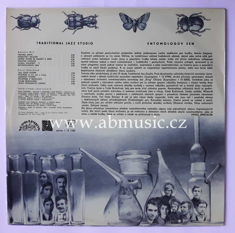 LP Traditional Jazz Studio Praha - Entomologův Sen