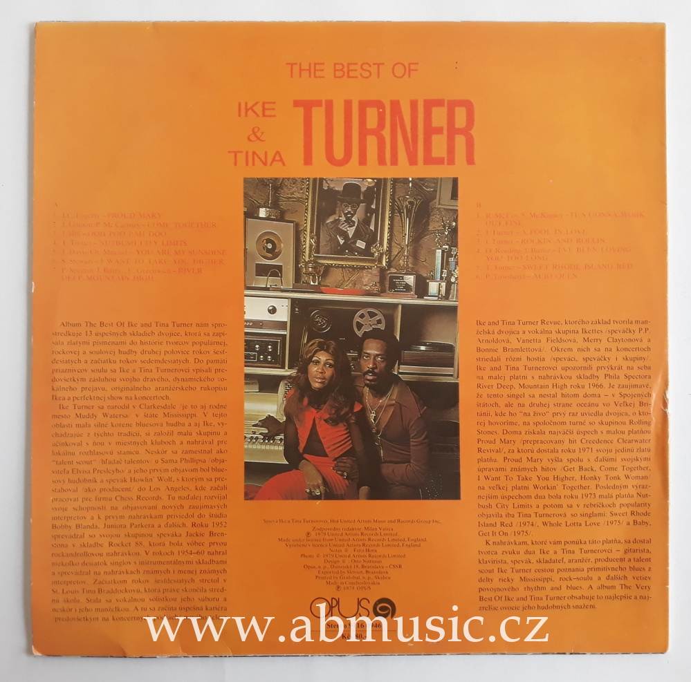 LP Ike & Tina Turner - The Best Of Ike & Tina Turner