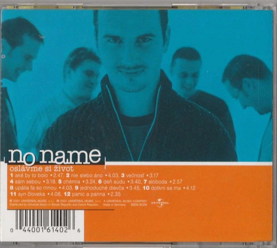 CD No Name - Oslavme si život