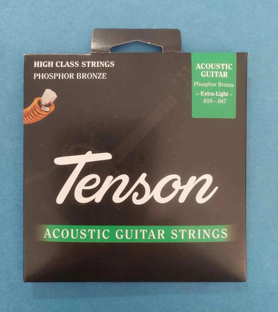 Struny TENSON Akustická kytara Phosphor bronze 010