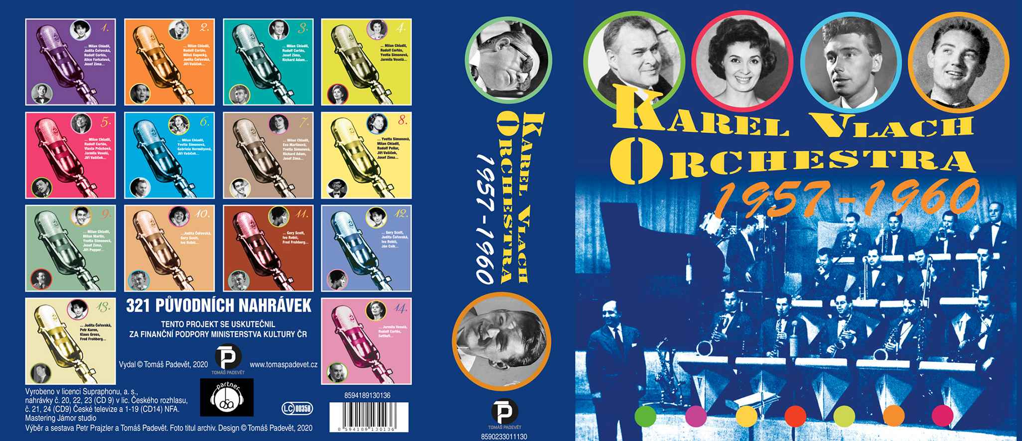 Karel Vlach Orchestra 1957-1960 BOX/ 14CD
