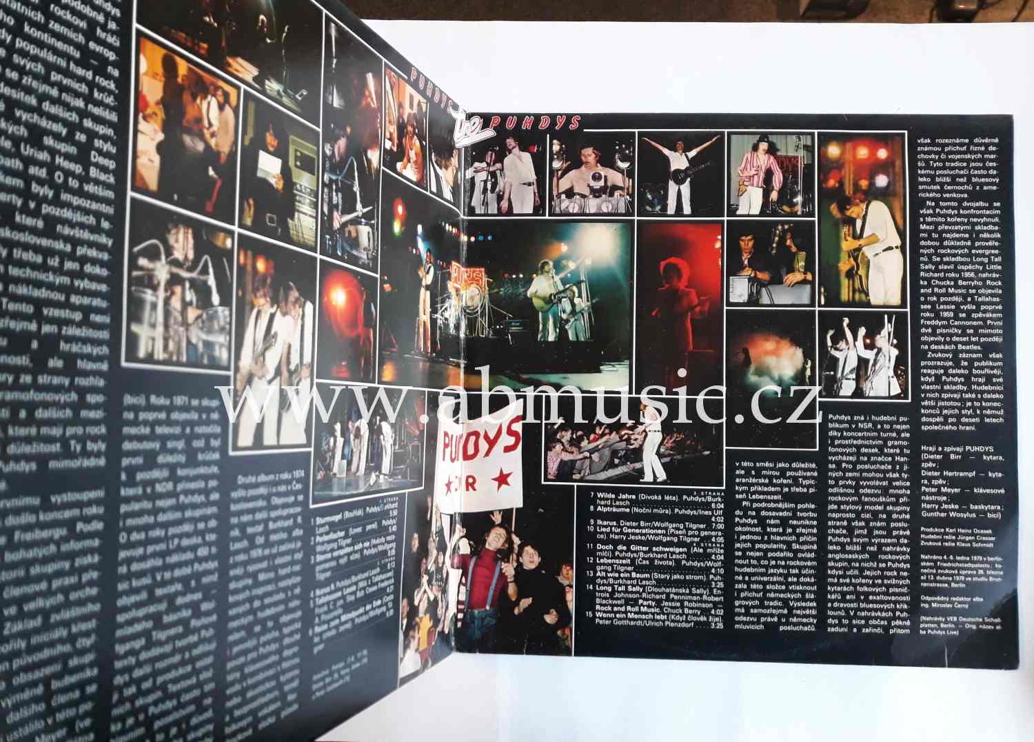 2 LP PUHDYS - LIVE 1979