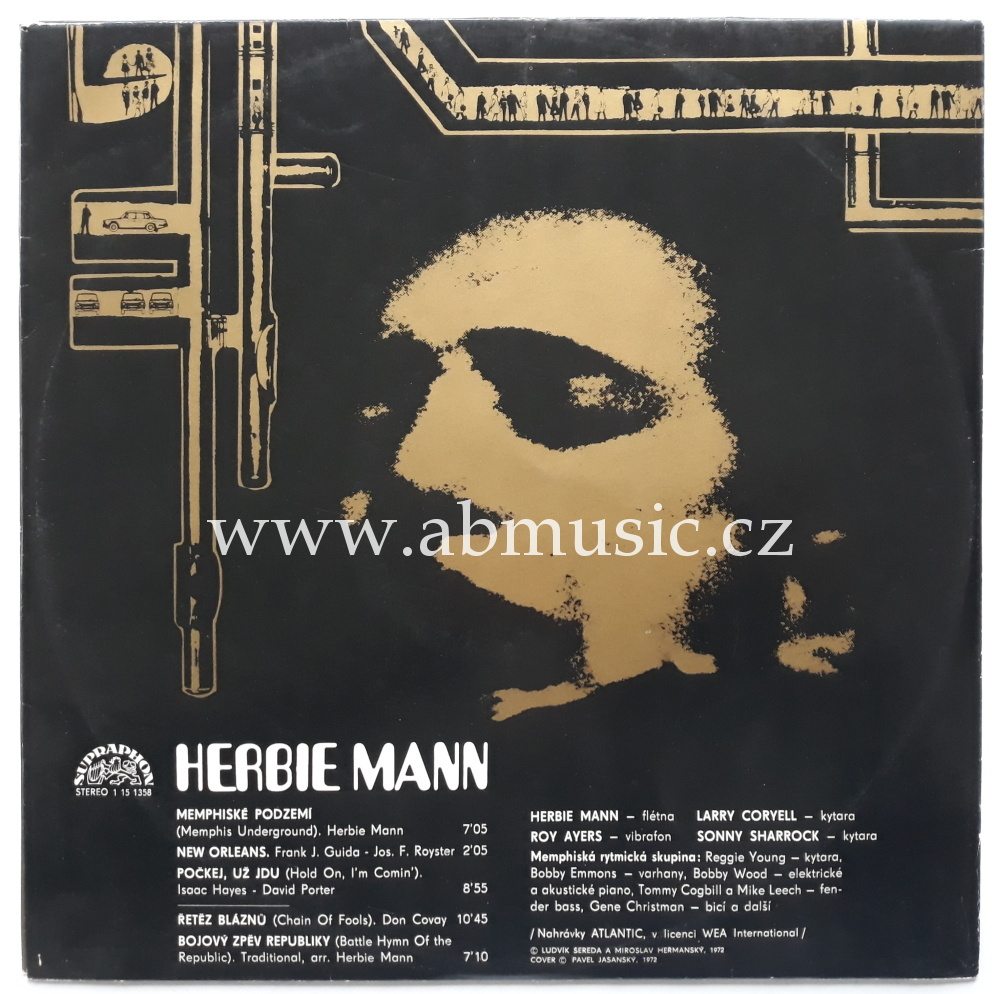 LP Herbie Mann Supraphon 1972