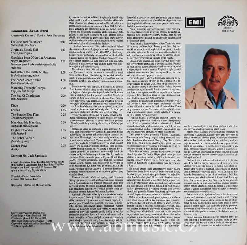 LP SEVER PROTI JIHU - Tennessee Ernie Ford