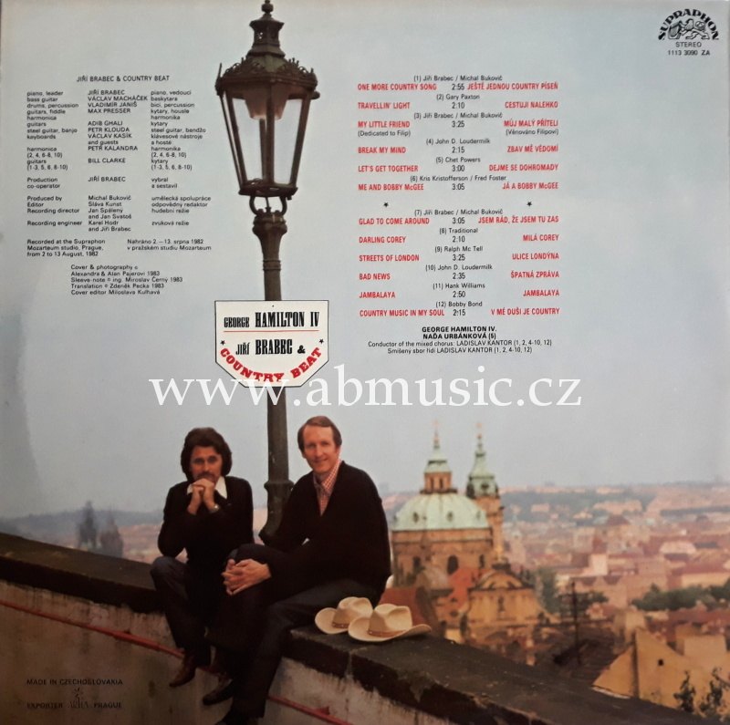 LP - George Hamilton IV, Jiří Brabec & Country Beat