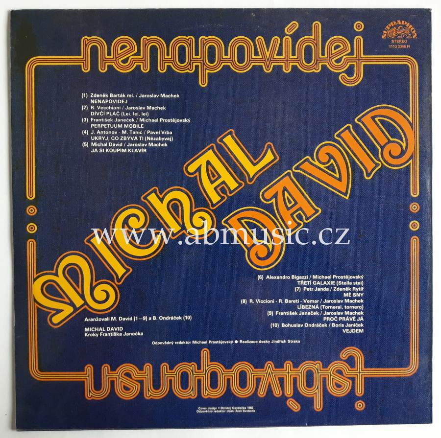LP Michal David - Nenapovídej