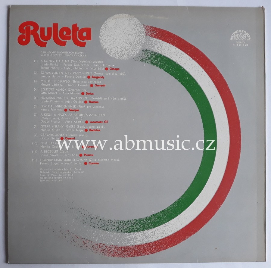 LP Ruleta - Omega , Locomotiv GT a další...